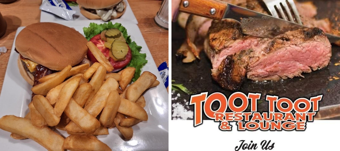 Toot-Toot Restaurant & Lounge Menu